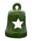 Green & White Star Ride Bell HRB076