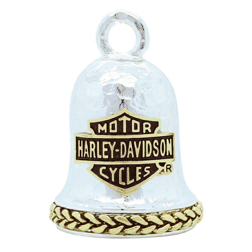 Bronze Hammered Bar & Shield Ride Bell HRB080