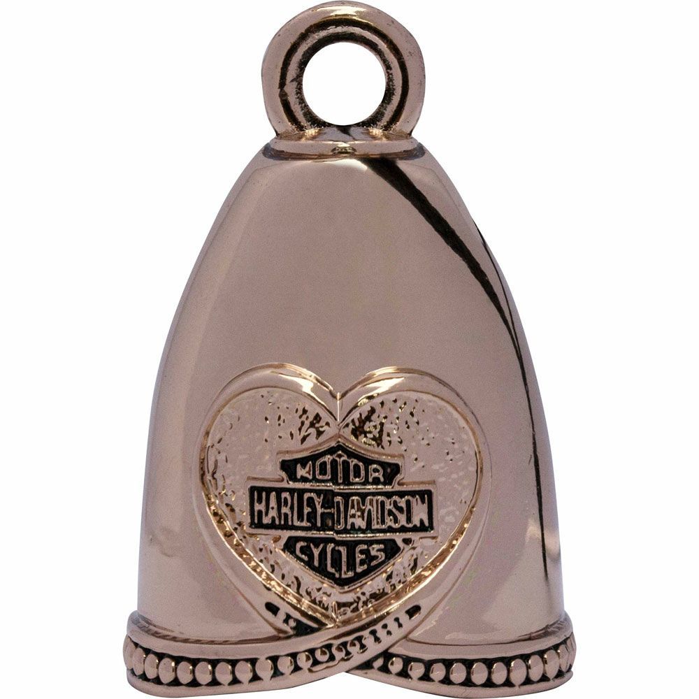 Rose Gold Heart Ride Bell HRB089